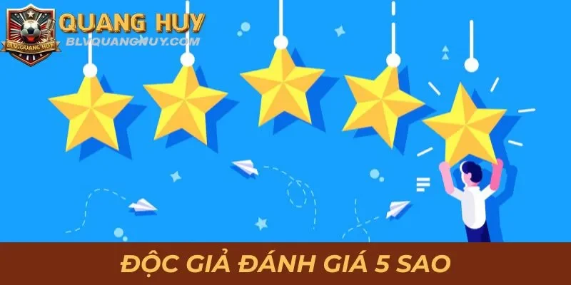Nhiều độc giả đánh giá tích cực, chấm 5 sao